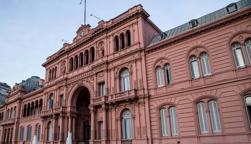 casa rosada casa de gobierno argentina